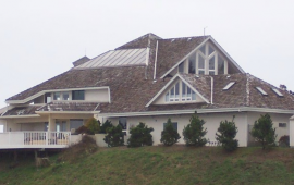 This is what the House with the Blue roof looks like today