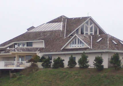 This is what the House with the Blue roof looks like today