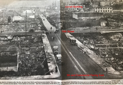 9th and Commercial After 1922 Fire