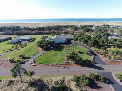 Aerial overview of surf pines