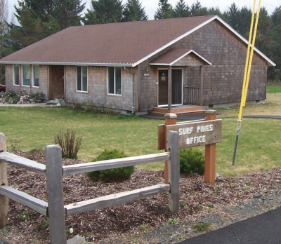 Our house for the Surf Pines Security and Maintenance person.